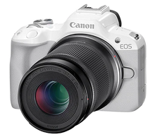 Load image into Gallery viewer, Canon EOS R50 Kit with RF 18-45mm + RF 55-210mm  (White)