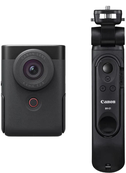 Buy Canon PowerShot V10 Vlog Camera Tripod Grip Kit (Black