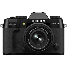 Load image into Gallery viewer, Fujifilm X-T50 Mirrorless Camera with XC 15-45mm F/3.5-5.6 Lens (Black)