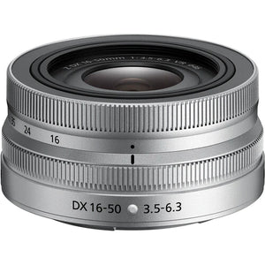 Nikon Z 16-50mm f/3.5-6.3 VR Lens (Silver)