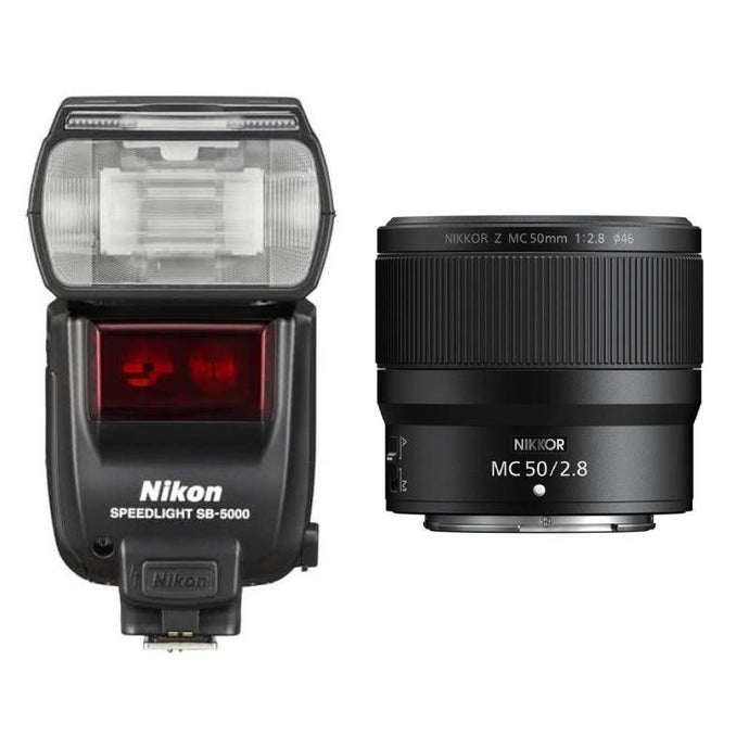 Nikon Z MC 50mm f/2.8 Macro Lens + SB5000