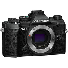 Load image into Gallery viewer, OM System OM-5 Mirrorless Camera with 14-150mm F/4-5.6 II Lens (Black)