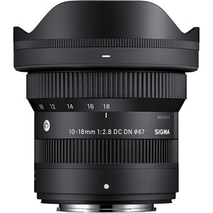 Sigma 10-18mm F/2.8 DC DN Contemporary Lens (Fuji X)