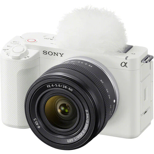 Sony ZV-E1 Mirrorless Camera with 28-60mm Lens (ILCZV-E1L) (White)