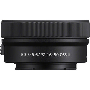 Sony E PZ 16-50mm F/3.5-5.6 OSS II Lens (SELP16502) Sony E Black