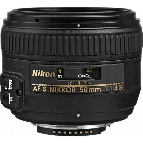 Image of Nikon AF-S 50mm f/1.4G Black