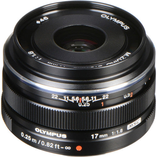 Buy Olympus M.Zuiko 17mm f1.8 Black at Canada's Lowest Online