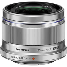 Load image into Gallery viewer, Olympus M.Zuiko 25mm F/1.8 (Silver)