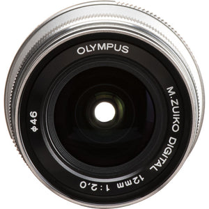 Olympus M.Zuiko ED12mm F2.0 (Silver)