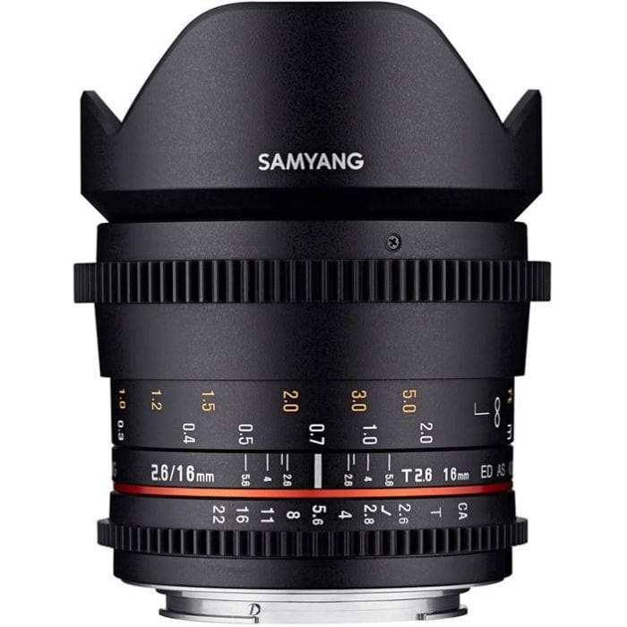 Image of Samyang 16mm T2.6 ED AS UMC Lens (Canon EF)