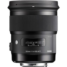 Load image into Gallery viewer, Sigma 50mm F1.4 DG HSM Art (Nikon)