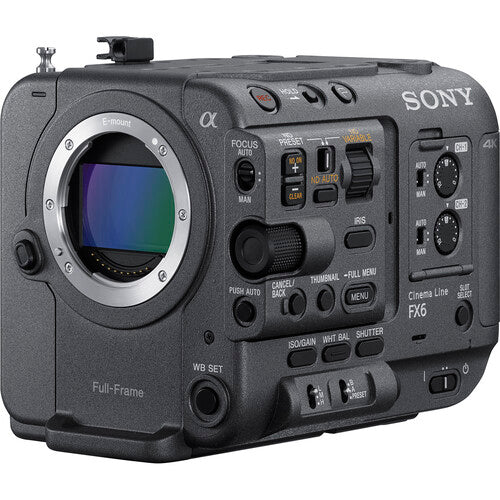 Image of Sony Cinema Line FX6 Camera Body (ILME-FX6)