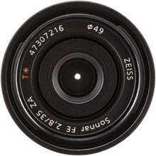 Load image into Gallery viewer, Sony Sonnar T* FE 35mm f/2.8 ZA Lens (SEL35F28Z)