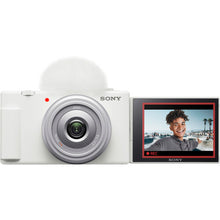 Load image into Gallery viewer, Sony ZV-1F Vlogging Camera (White)